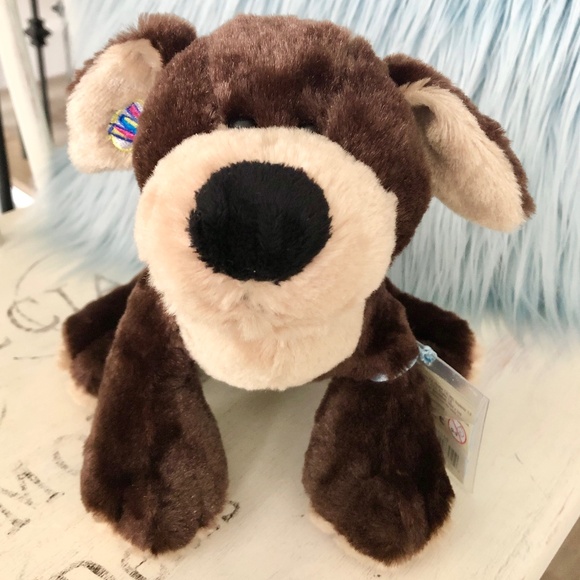WEBKINZ Mocha Pup, Dog, WITH CODE, Ganz, Plush, Stuffed Animal, Nice Condition - Picture 2 of 14